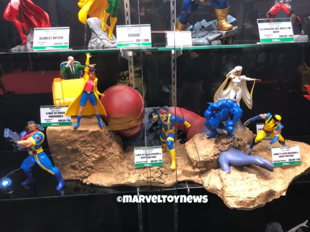 Kotobukiya X-Men 92 ARTFX Statues Display at New York Comic Con 2018