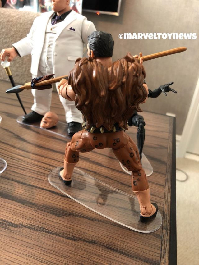 Back of 2019 Marvel Legends Kraven the Hunter Figure