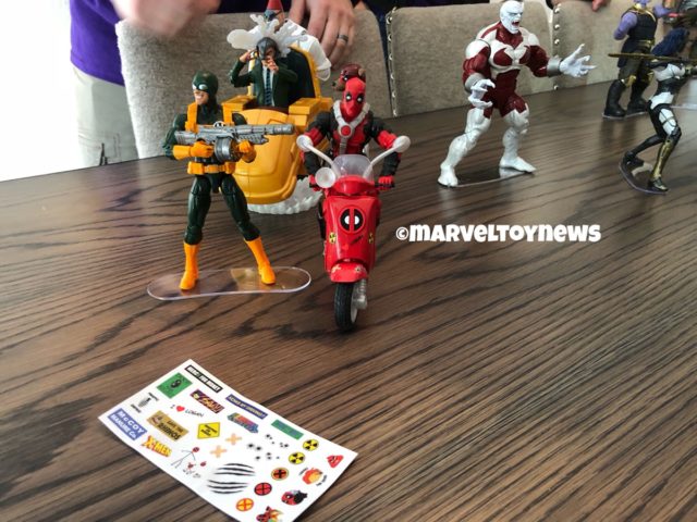 Marvel Legends Riders Deadpool on Scooter Set with Hydra Bob