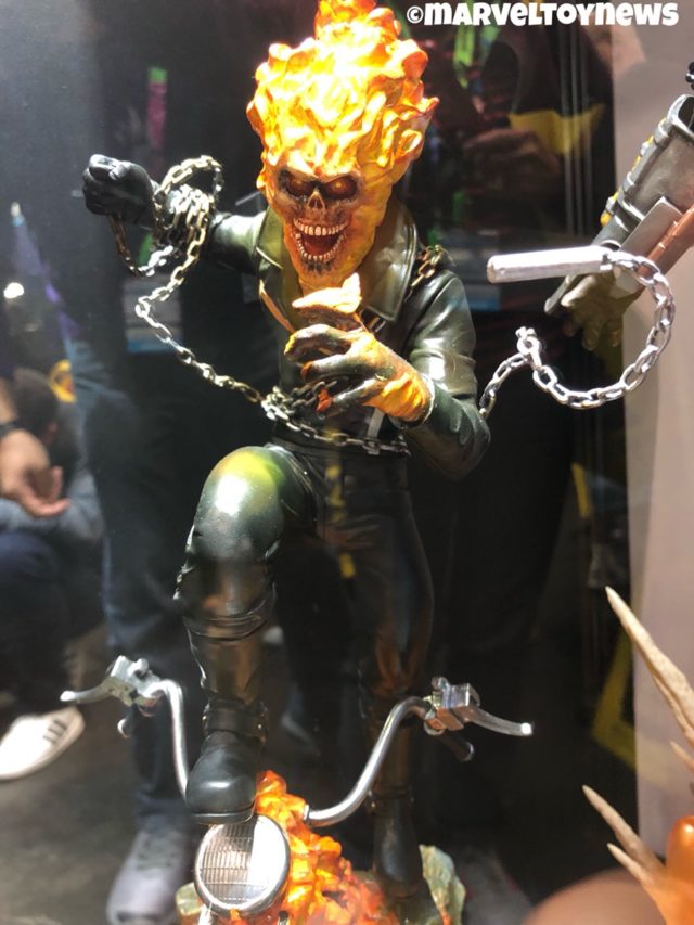 Ghost Rider Statue NYCC 2018 Diamond Select Toys Marvel Milestones