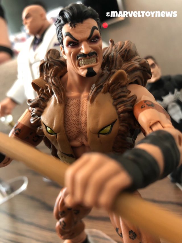 Close-Up of Kraven Marvel Legends 2019 Action Figure