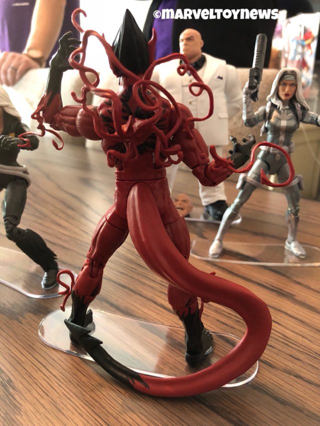 Back of Red Goblin Marvel Legends Figure