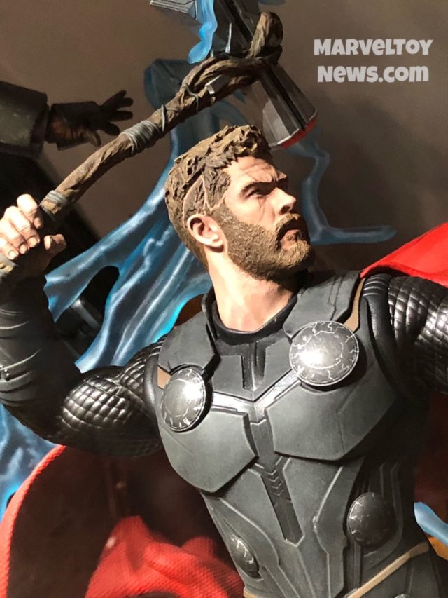 NYCC 2018 Thor Marvel Milestones Statue Close-Up