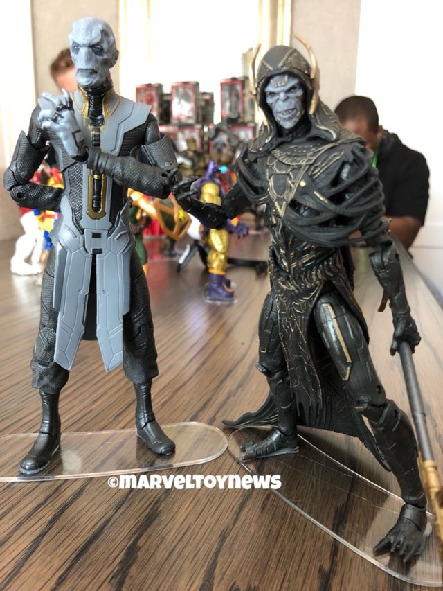 Marvel Legends Ebony Maw and Corvus Glaive NYCC 201 Hasbro