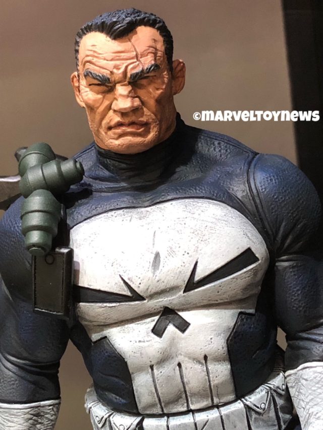 Close-Up of Comic Punisher Marvel Gallery PVC Figure DST