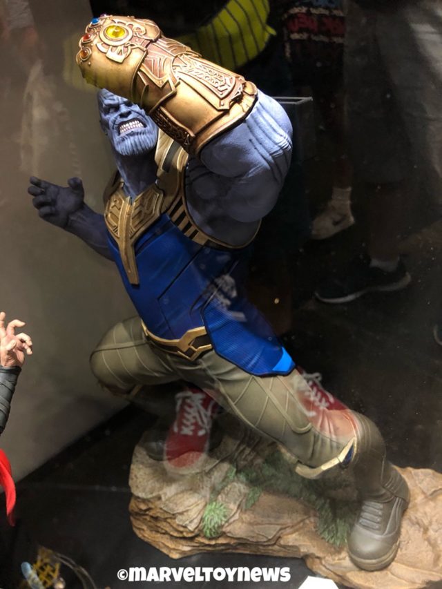 Marvel Milestones Thanos Statue NYCC 2018