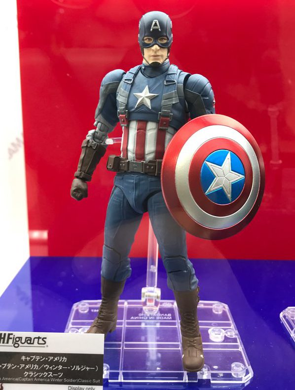 2018 Tokyo Comic Con Classic Captain America Winter Soldier Figuarts Action Figure