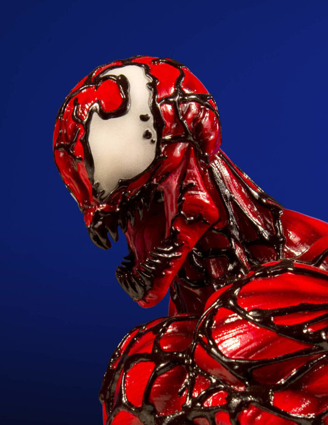 Close-Up of Carnage Gentle Giant Mini Bust