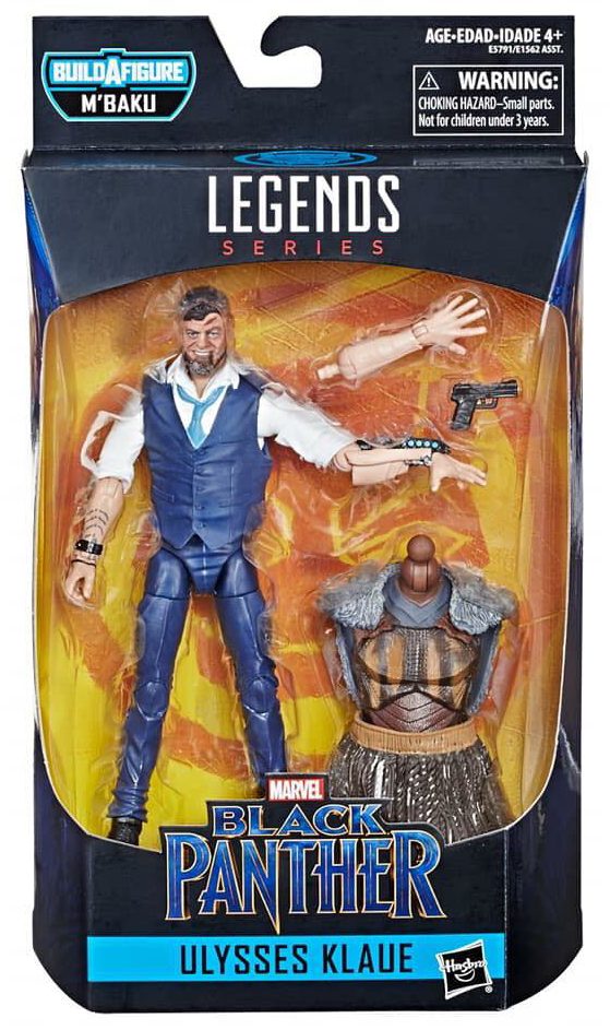 Marvel Legends Klaue Ulysses Figure Packaged