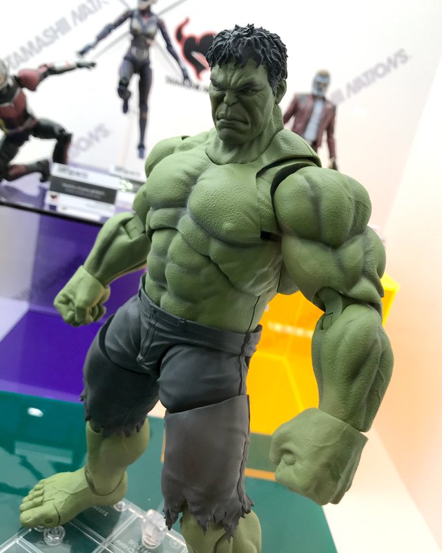 SH Figuarts Avengers Hulk Figure 2018 Tokyo Comic Con