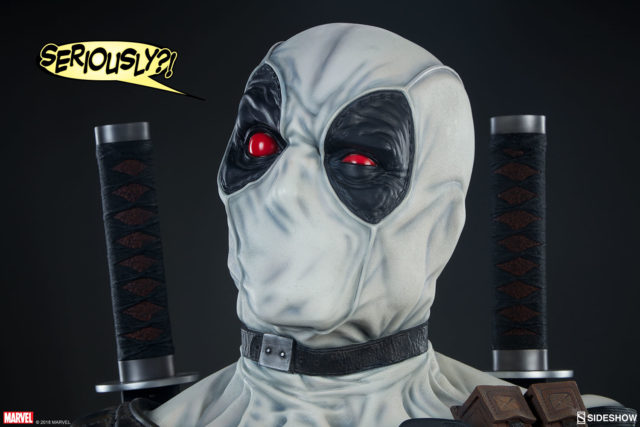 X-Force Deadpool Life Size Bust Sideshow Collectibles LE 100