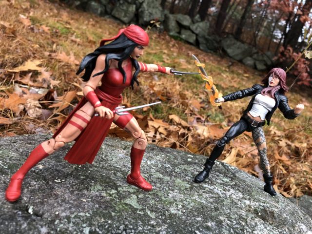 Marvel Legends Elektra vs Typhoid Mary Action Figures