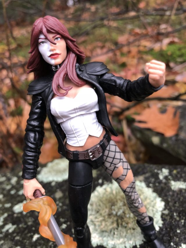 Venom Legends Typhoid Mary Figure Close-Up