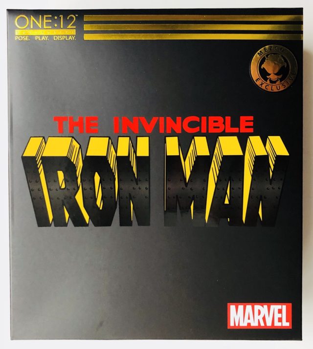 Exclusive Iron Man 42 Mezco Figure Box