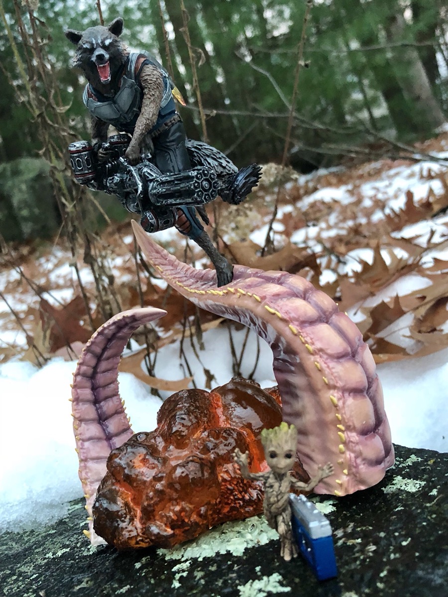 Iron studios Diorama Marvel Star Lord Avengers