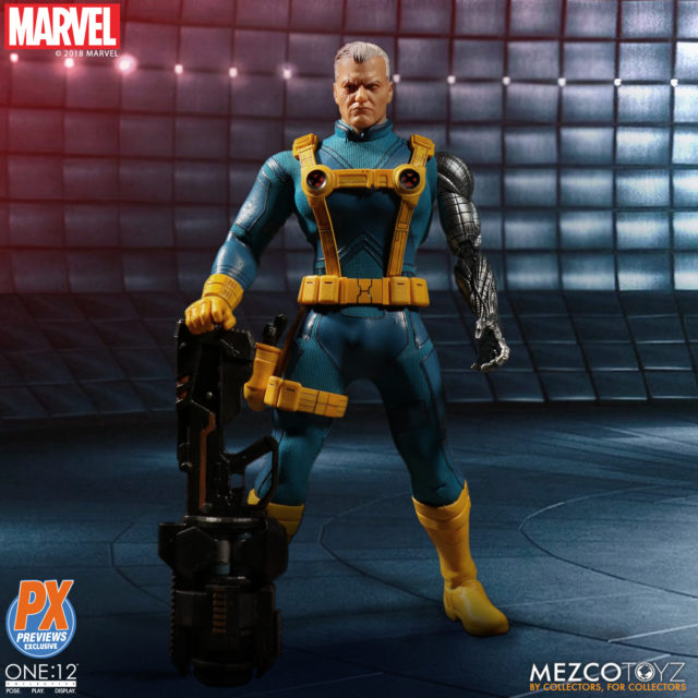 Cable ONE 12 Collective PX X-Men Variant with BFG