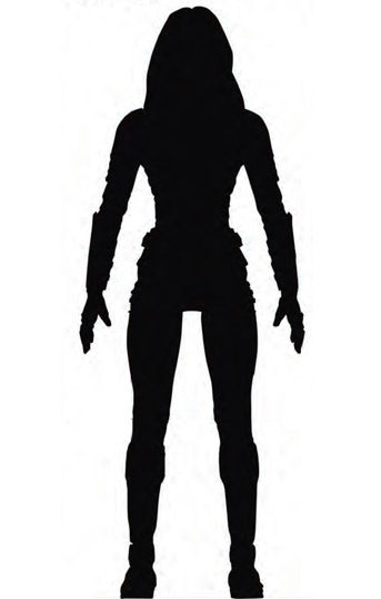 Captain Marvel Marvel Select Movie Figure Silhouette