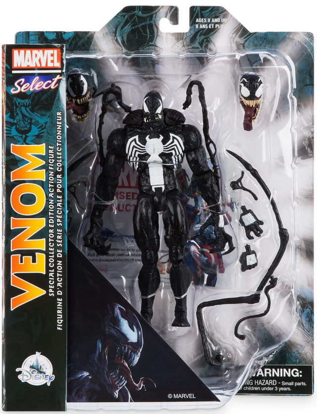 Disney Store Exclusive Marvel Select Venom Figure Packaged