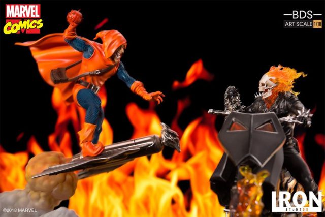 Iron Studios Ghost Rider vs. Hobgoblin Statue