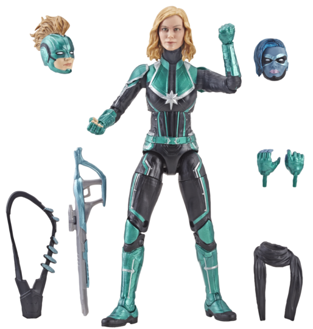 Marvel Legends Target Star Force Captain Marvel Figure and Accessories
