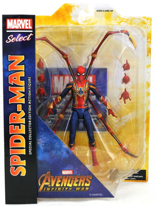 Marvel Select Iron Spider Figure Packaged