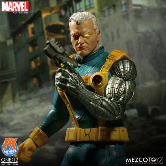 ONE 12 Collective Cable X-Men Costume Variant with Eye Lit Up