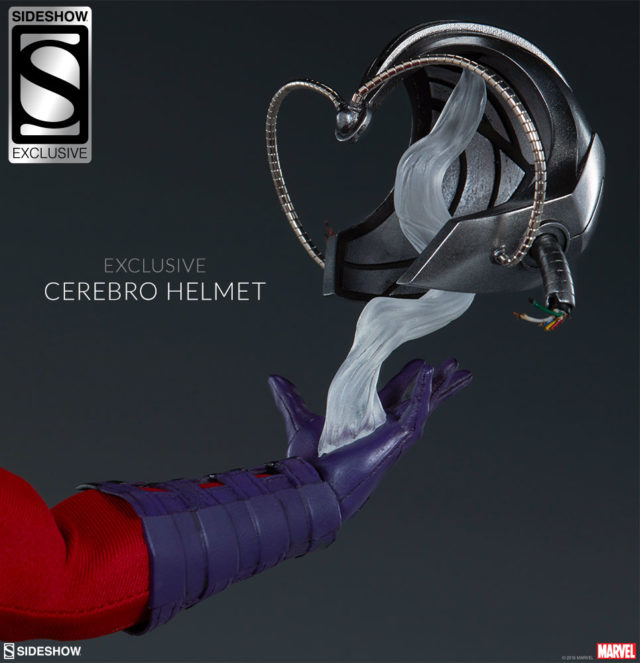 Sideshow Exclusive Magneto Cerebro Helmet Accessory