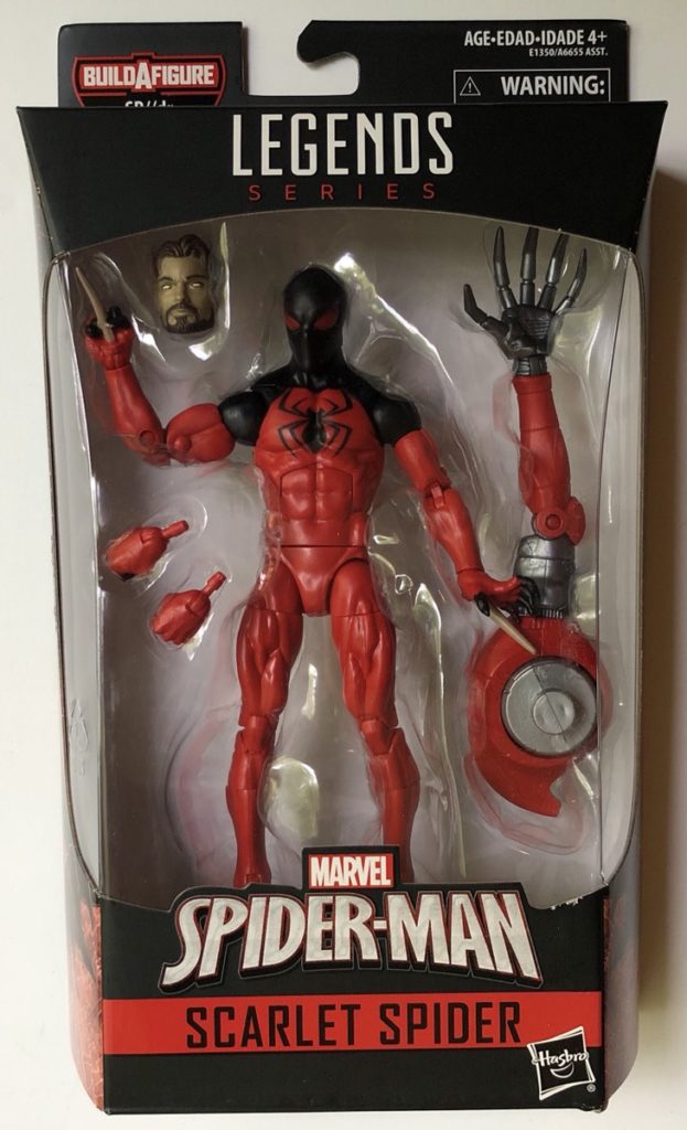 Marvel Legends Scarlet Spider II Figure Packaged