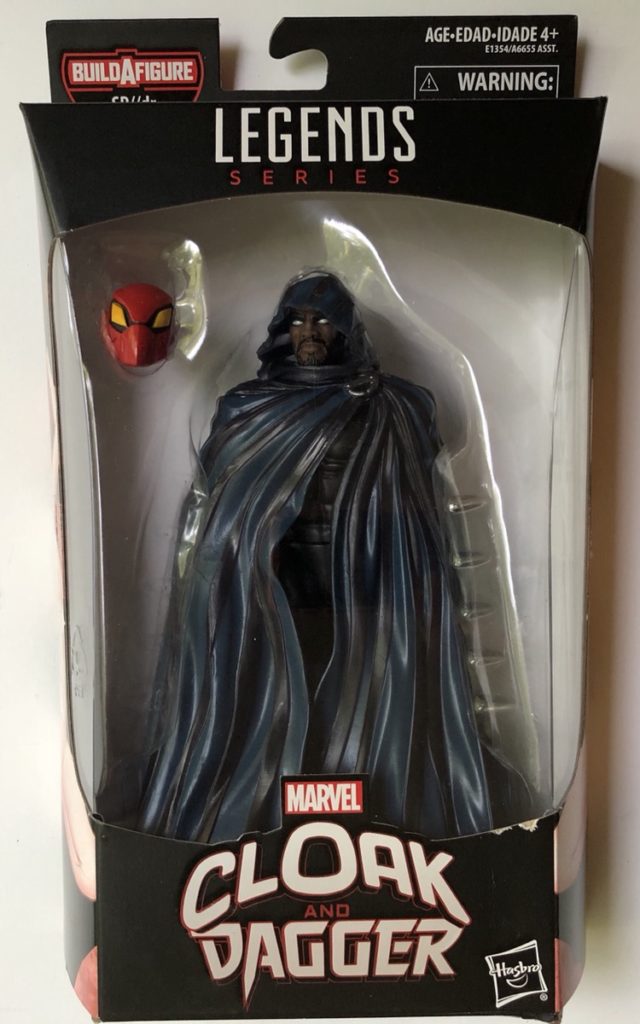 Cloak Marvel Legends Figure Packaged