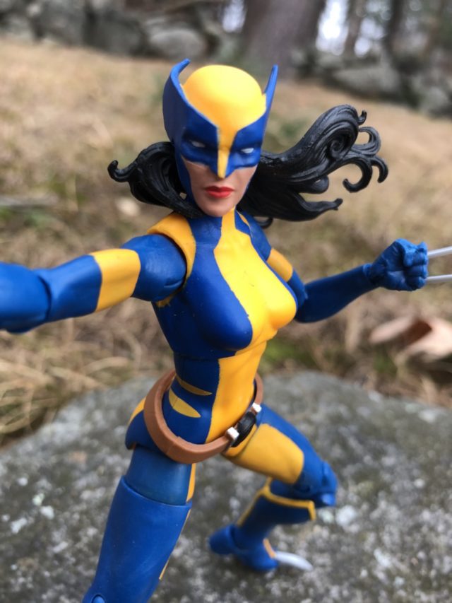 X-23 Eolverine Marvel Legends Figure Close-Up