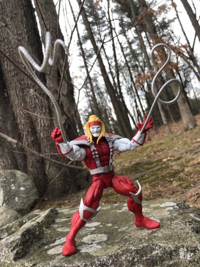 Marvel Legends Omega Red Deadpool Series 6" Figure Review Photos