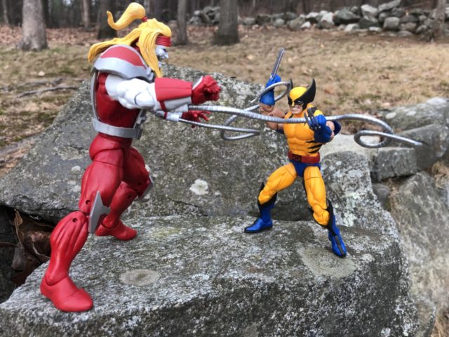 Omega Red Coils on Wolverine Marvel Legends Figure