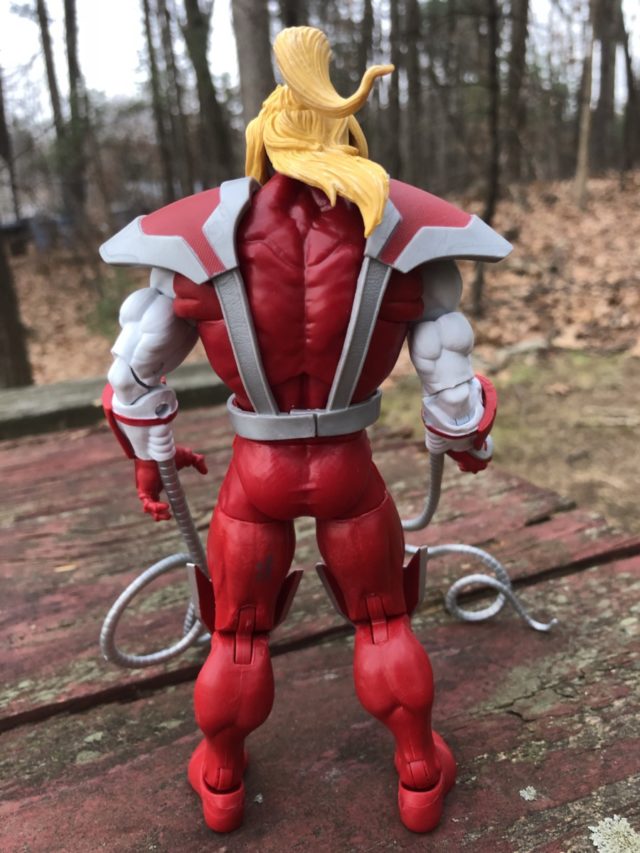Deadpool Marvel Legends Omega Red Figure Back