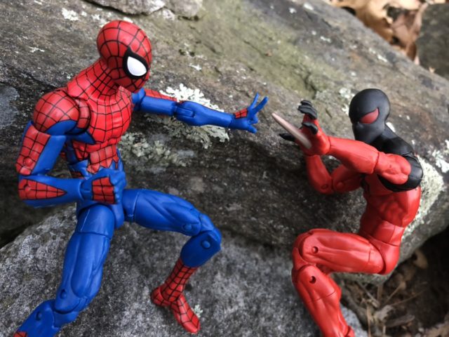 Hasbro Kaine Parker Scarlet Spider-Man versus House of M Spidey