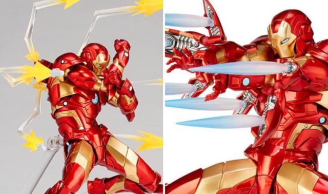 Amazing Yamaguchi Revoltech Bleeding Edge Iron Man