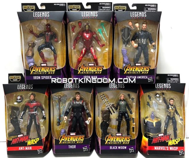 Best of Marvel Legends 2019 Figures Series Packaged