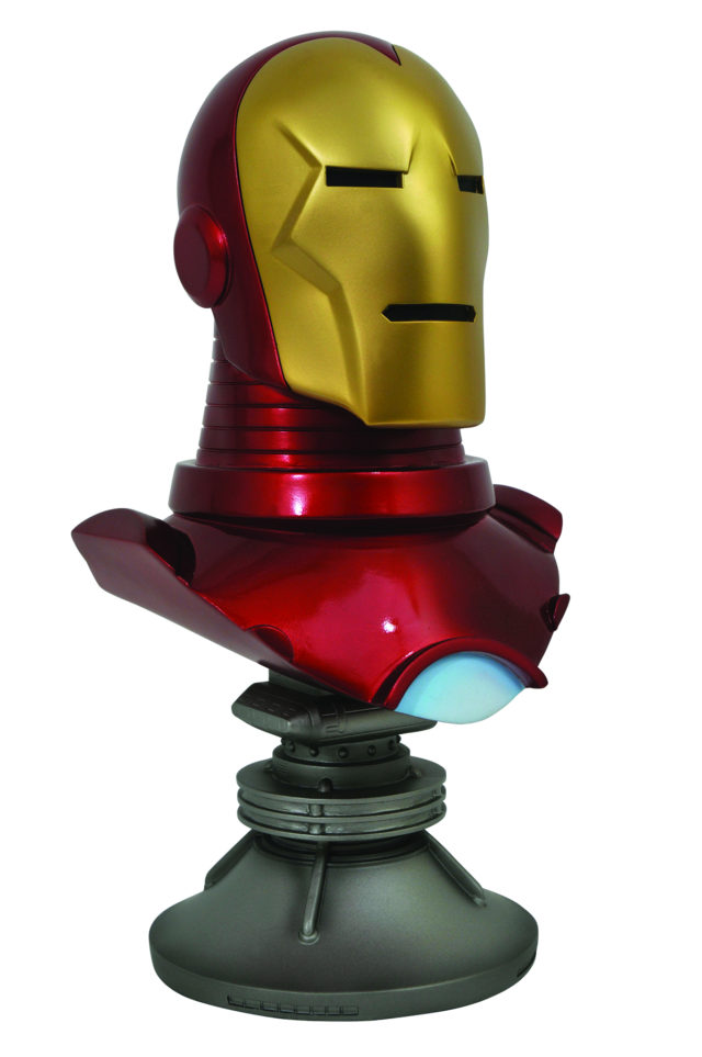Diamond Select Toys Iron Man Bust Legends in 3-D Half Scale