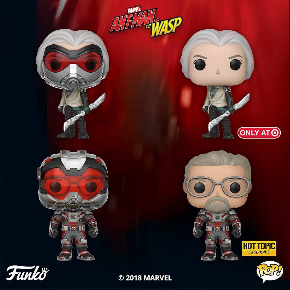 Ant-man And The Wasp Funko Pop Marvel Universe Janet Van Dyne 