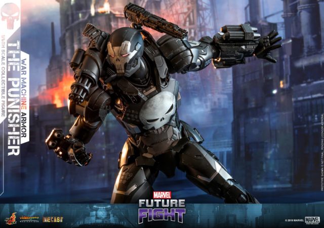 Hot Toys Marvel Future Fight Punisher War Machine Action Figure