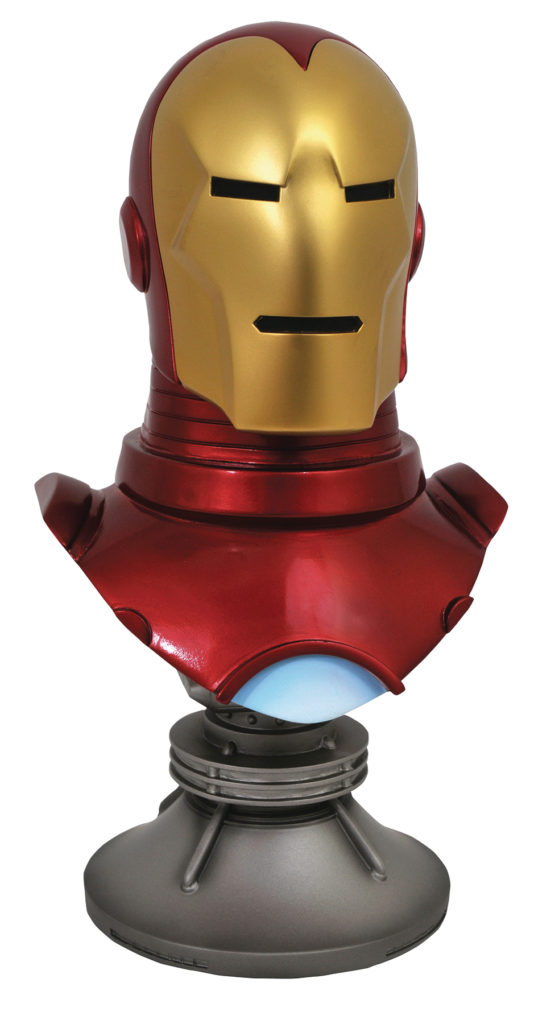 Legends in 3D Iron Man Bust Half Scale Diamond Select Toys