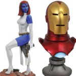 Marvel Premier Collection Mystique Statue & 1:2 Iron Man Bust! DST