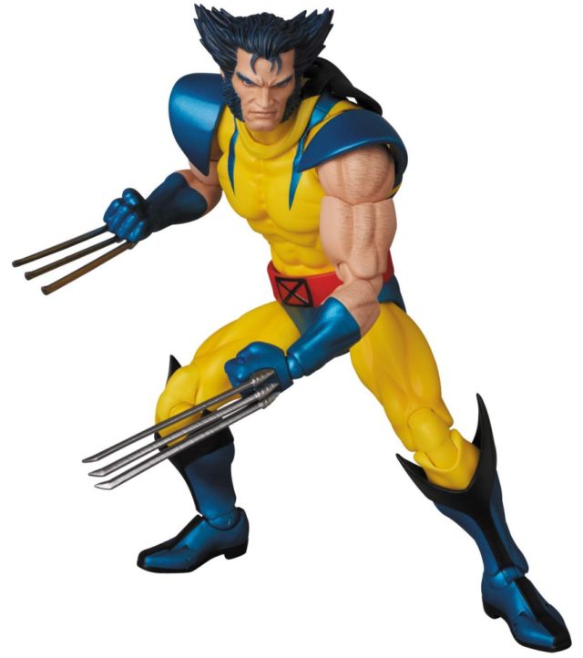 Medicom Wolverine MAFEX Figure Unmasked Logan