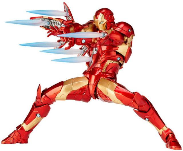 Revoltech Bleeding Edge Iron Man Effects Pieces