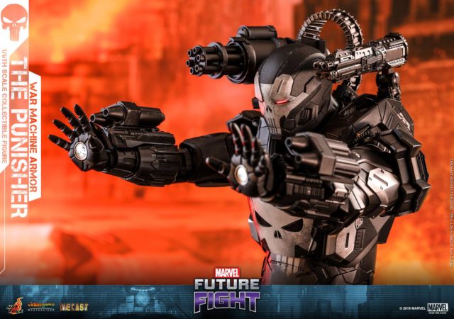 War Machine The Punisher Armored Die-Cast Hot Toys Figure