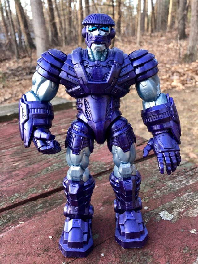 Front of Captain Marvel Marvel Legends Kree Sentry Build-A-Figure