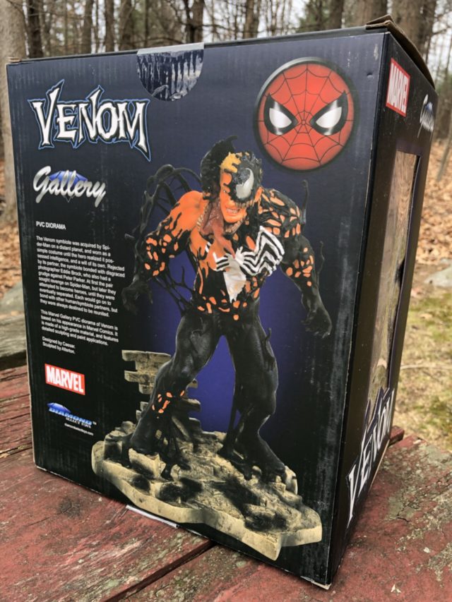 Box Back Venom Marvel Gallery Statue