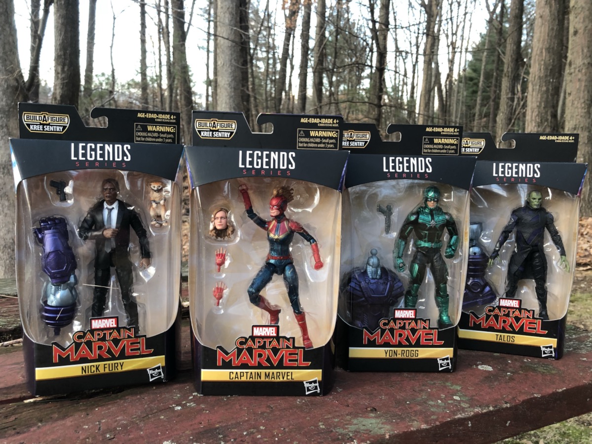 Kree Sentry BAF Captain Marvel Legends 2019 Series loose action Build a figure 
