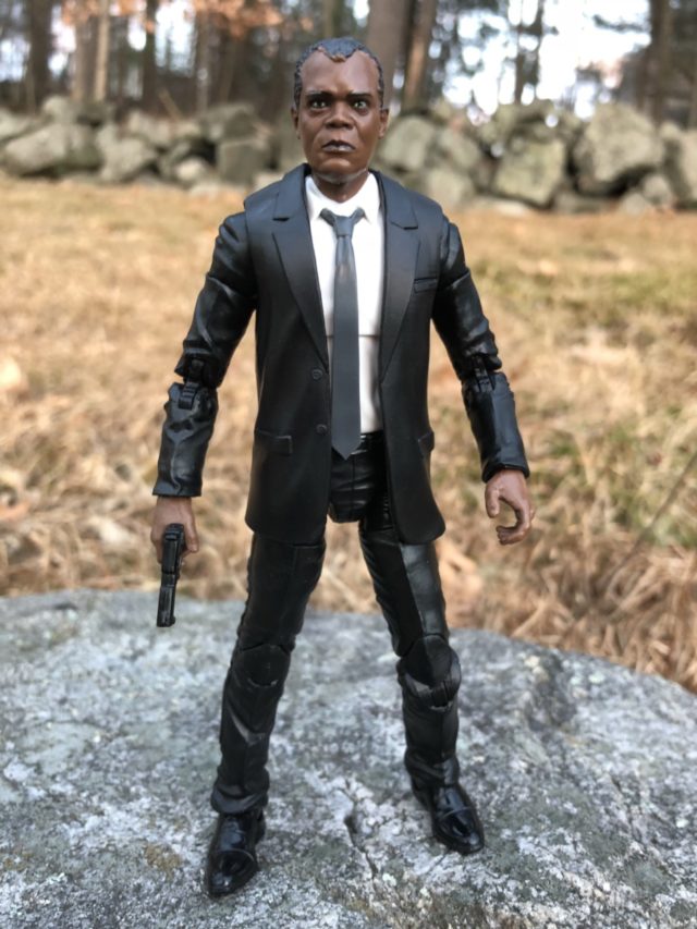 Captain Marvel Movie Figures Nick Fury Review