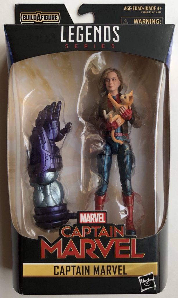 Packaged Captain Marvel Legends Kree Sentry Series Figure