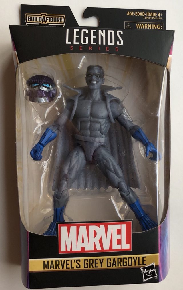 Marvel Legends Kree Sentry Series Grey Gargoyle Figure Packaged